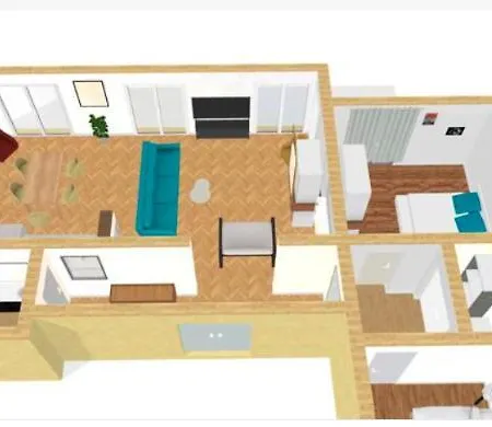The Lady In Red - Romantique - Bail Mobilite Apartment